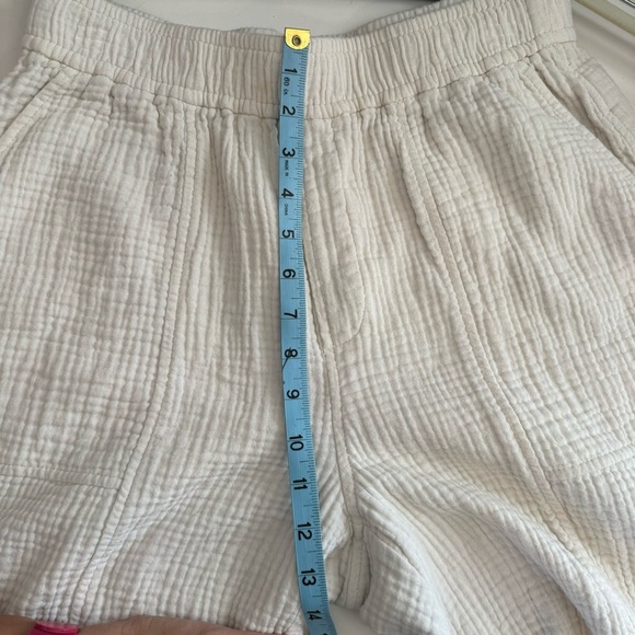 Madewell Lightspun Pull On Balloon Pants in Lighthouse Color Off White Size MED - Picture 13 of 13